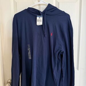 Ralph Lauren Men's Deep Blue Hoodie